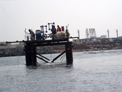 大連水下沉箱切割 大連水下沉箱切割